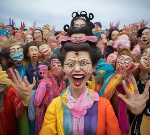 荒诞模仿，东施效颦的荒谬演绎