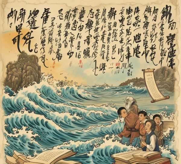 汉语成语海洋中的智慧之旅——衔成语接龙