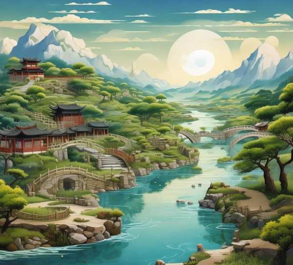 小石潭记，跨越时空的山水画卷解读