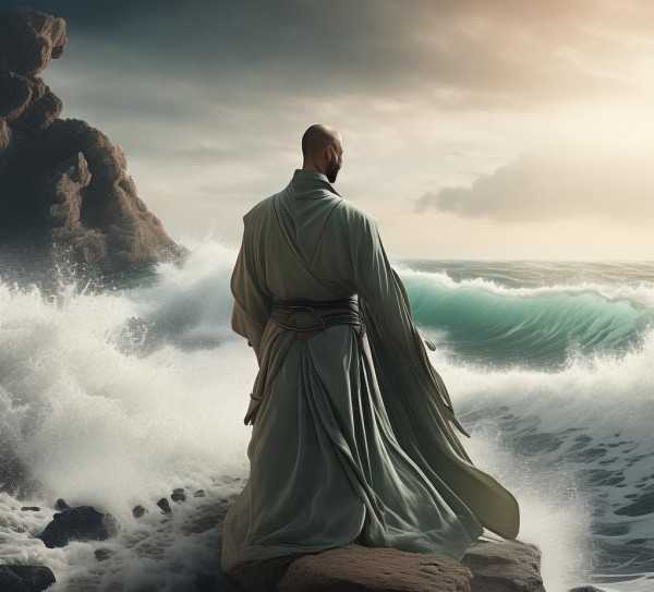 曹操观沧海诗意解读，古风壮阔与英姿勃发