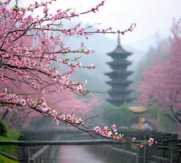 杏雨江南春意浓
