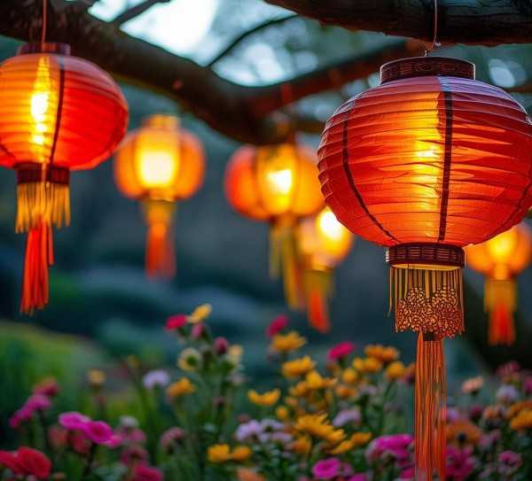 月圆花好，元宵夜的诗意时光瞬间