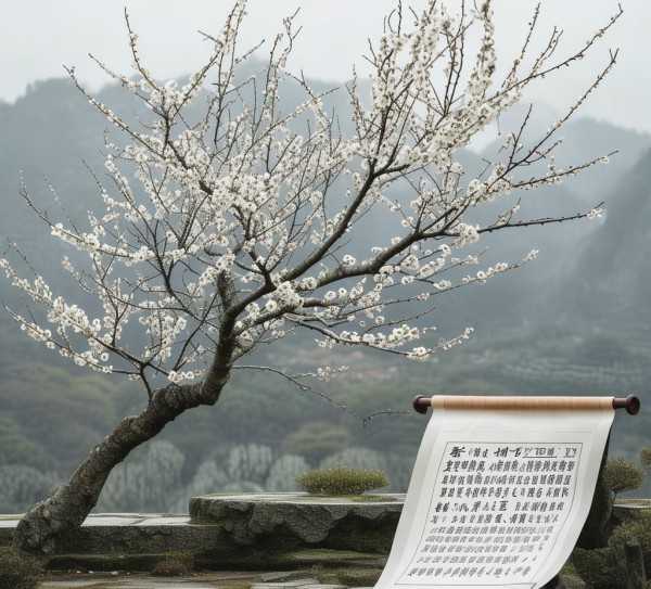墨梅古诗品鉴，探寻古人梅香情怀