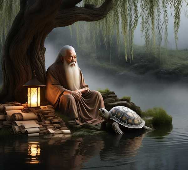 龟寿哲思，古代智慧与人生哲理的交融探析