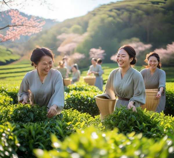 春茶飘香，采茶之美探寻记,春意盎然，茶香四溢——探寻采茶之美,传承,画卷,智慧,第1张
