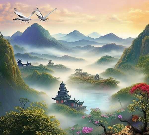 千古自然颂歌，山水名句风华录,山水名句，千古风华，诗意盎然的自然颂歌,传承,名句,诗意,第1张