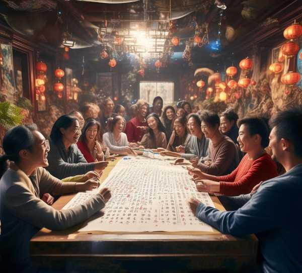 成语接龙，传承与创新的文化之旅,扬接龙之趣，成语接龙的文化传承与创新之旅,传承,成语接龙,友谊,第1张