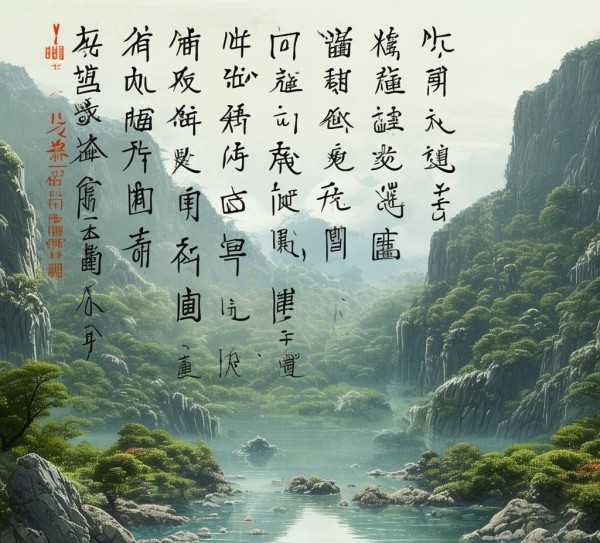 柳宗元山水诗精髓解读，愚溪诗序原文与译析,愚溪诗序原文及翻译，解读柳宗元山水诗的精髓,画卷,唐代文学,第1张