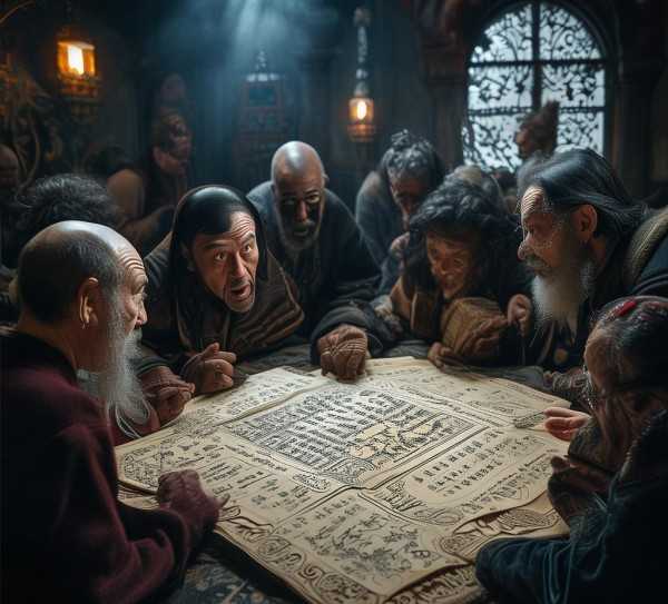 成语接龙奇趣，揭秘令人毛骨悚然的接龙奥秘,成语接龙趣谈，细思极恐的接龙技巧揭秘,成语接龙,第1张