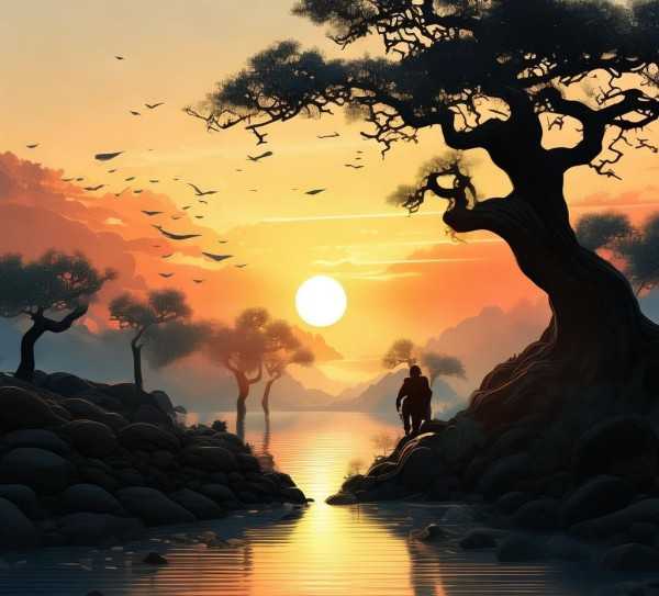 江城子古今人物共鸣，今朝赏析传颂千古,江城子原文赏析，千古风流人物，还看今朝,苏轼,豪情壮志,第1张