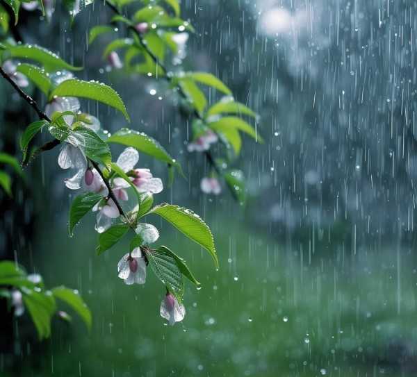 春雨润无声，细腻春意浓
