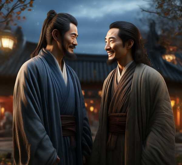 王导与周伯仁，风雨同舟的东晋名臣深情谊,东晋名臣王导与周伯仁的深厚友谊，风雨同舟，共度时艰,传承,智慧,友谊,第1张