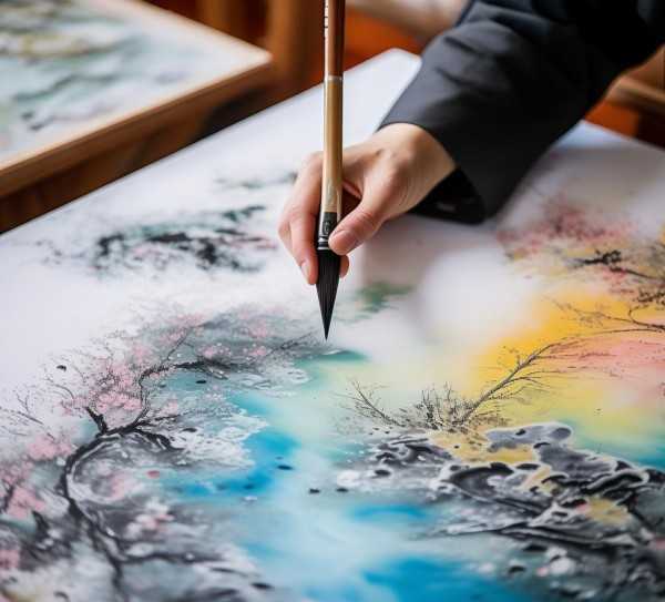 墨舞丹青，描绘心灵的动人画意句集