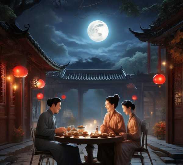 月满中秋，古韵流觞，传承千年的团圆故事