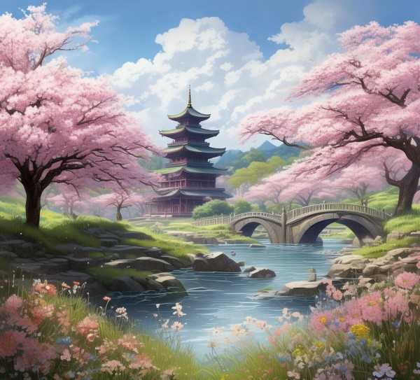 春意盎然，千古名句传颂春韵
